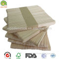 Bulk round branded birch wooden popsicle ice cream sticks